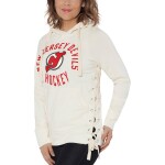 Alyssa Milano Dámská Mikina New Jersey Devils Weekend Raglan Pullover Hoodie Velikost: XXL