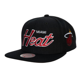 Mitchell & Ness Pánská kšiltovka Miami Heat NBA Team Script 2.0 Snapback