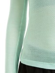 ICEBREAKER Wmns Mer 75 Cool-Lite Featherlight LS Crewe, Mint (vzorek) velikost: S