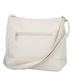 Trendy dámská koženková crossbody kabelka Pita, béžová