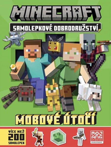 Minecraft Samolepkové dobrodružství