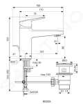 IDEAL STANDARD - CeraPlan Umyvadlová baterie Grande s výpustí, chrom BD225AA