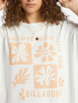 Billabong IN LOVE WITH SALT CRYSTAL dámské tričko krátkým rukávem