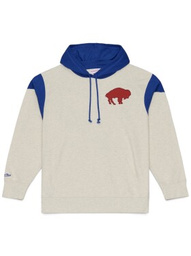 Mitchell & Ness Pánská mikina Buffalo Bills NFL Retro Roots French Terry Hoodie Velikost: M