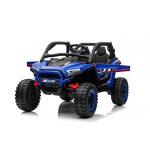 Mamido Elektrické autíčko Buggy UTV KCK 4x4 modré 24V | 800W | 50 kg | EVA | LED | 2,4Ghz | ECO kůže