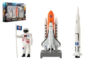 TEDDIES Vesmírná sada astronaut a raketoplán