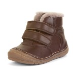 Dětské zimní boty Flexible PAIX UP WINTER Dark Brown, Froddo, G2110143-4, tmavě hnědá - 30