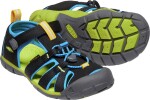 Dětské sandály Keen Seacamp II CNX YOUTH black/brilliant blue Velikost: