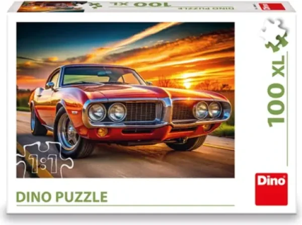 DINO Firebird při západu slunce
