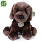 Plyšový pes labrador sedící 26 cm ECO-FRIENDLY