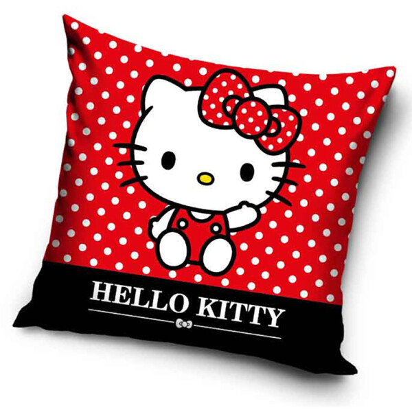 Dětský povlak na polštářek Hello Kitty Red