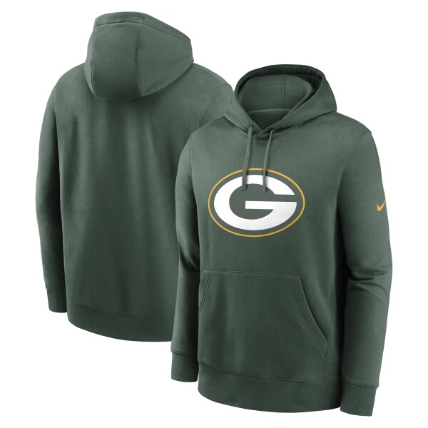 Pánská mikina Green Bay Packers NFL Nike Club Logo Hoodie Velikost: L