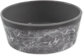 Dog Fantasy Miska vzor mramor šedá 15cm 500 ml (454-807006)