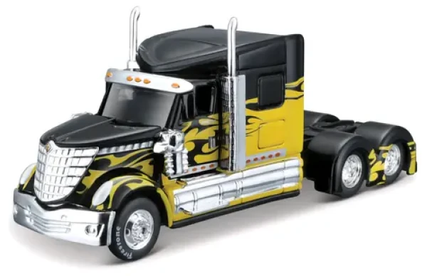 Maisto Design Custom Rigs - International Lone Star černo-žlutá