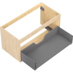 MEXEN - Box-A skříňka pro umyvadlo 90, 1 šuplík, dub 91AX0-0900-470-1-81