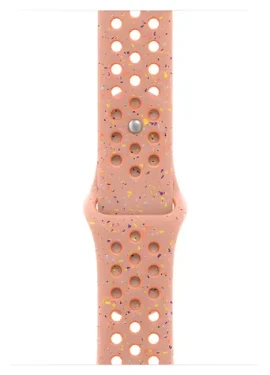 Apple Watch Nike Sport Band 46mm Alpenglow Pink / Sportovní pásek pro Apple Watch / S/M (MGC64ZM/A)