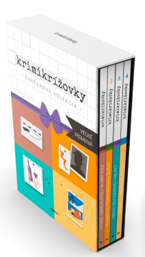 Darčeková kolekcia krimikrížoviek - veľké písmená - Peter Derňár