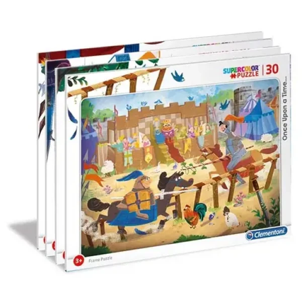 Clementoni PUZZLE Bylo nebylo: Princ a drak