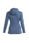 Dámská merino mikina s kapucí ICEBREAKER Wmns 260 Quantum IV LS Zip Ho, Dawn velikost: M