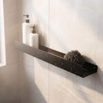 REA - Police do koupelny SF04 60cm black matt REA-06004