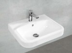 VILLEROY & BOCH - Architectura Umyvadlo nábytkové 55x47 cm, s přepadem, otvor pro baterii, alpská bílá 41885G01