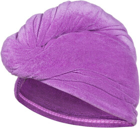 Ručníky AQUA SPEED Head Towel Violet 25 cm x 65 cm