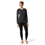 Dámské merino triko dlouhý rukáv SMARTWOOL Women's Classic Thermal Merino Base Laye, Charcoal Heather velikost: S