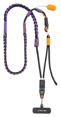 PGYTECH LinkGo P-PG-061 fialová / Popruh na telefon / nastavitelná délka 111-136 cm / nosnost 10 kg (P-PG-061)