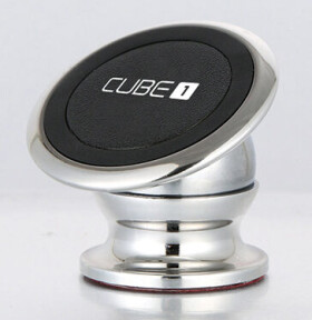 CUBE1 L19 Magnetický držák telefonu do auta stříbrná (ACHOCUMS00051)