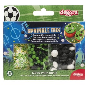 Dortisimo Cukrové zdobení Dekora Fotbal (3 x 23,3 g)