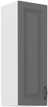 Horní skříňka Stilo 30 G-90 1F Barva korpusu: Bílá, Barva dvířek: Dust Grey