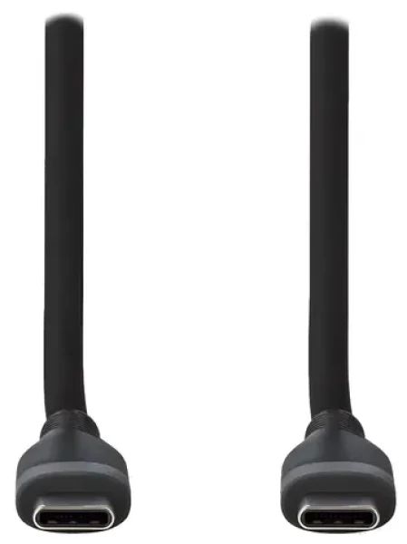 Nedis USB-C - USB-C černá / Kabel USB-C / USB 2.0 / 60 W / 1,5 m (CCGB60820BK15)