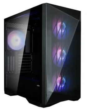 Zalman Z9 Iceberg černá / Midi tower ATX / 4x 140mm ARGB / 2x USB 3.0 + 2x USB 2.0 + 1x USB-C / temperované sklo (Z9 Iceberg MS Black)
