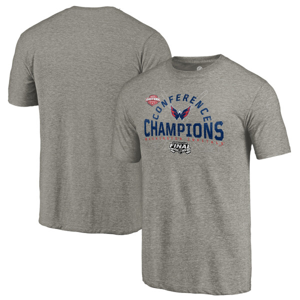 Fanatics Pánské Tričko Washington Capitals 2018 Eastern Conference Champions Boarding Tri-Blend Velikost: