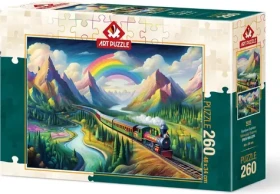 ART PUZZLE 5035 Puzzle Duhový vlak
