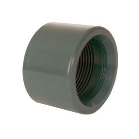 Aquaram PVC tvarovka - Redukce krátká vkládací se závitem 63 x 1 1/2“ int.