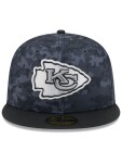 New Era Pánská kšiltovka Kansas City Chiefs NFL 2026 Salute to Service 59FIFTY Fitted Velikost: 7 5/8