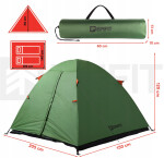 EPIFIT HORIZON 2.0 , kempingový stan pro 2 osoby – 205 x 150 x 120 cm