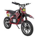 Mamido Dětská elektrická motorka RENEGADE 50R 500W 36V červená