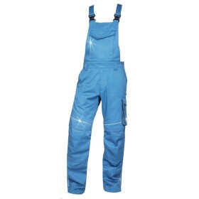 Montérkové kalhoty URBAN SUMMER s laclem 182 cm modré 56 modré