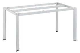 KETTLER Stolová kostra EDGE 140x70cm - stříbrná