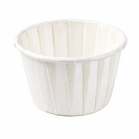 Dortisimo Košíčky na muffiny pevné bílé 5 x 4 cm (100 ks)