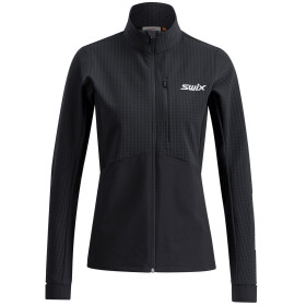 Dámská funkční mikina Swix Pace Hybrid Full Zip Midlayer W