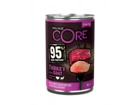 Wellness Core Dog 95% Protein Adult krůta+koza a batáta 400g / Konzerva pro psy (076344118589)