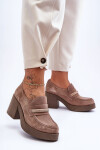 Polobotky na podpatku model 183961 Step in style 38