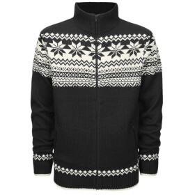 Brandit Pulovr Cardigan Norweger černý S [46/48]