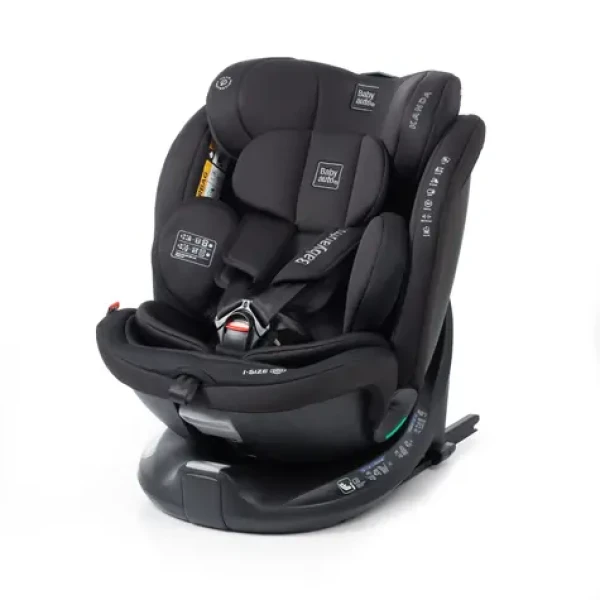 BabyAuto KANDA iFIX i-Size 360, 40-150 autosedačka, JET BLACK (KANDABLC)