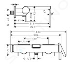 HANSGROHE - Tecturis E Vanová baterie, matná bílá 73420700