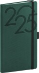 Kapesní diář Ajax 2025, zelený, 15,5 cm