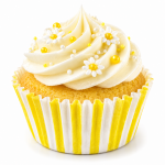 Cake star papírové košíčky na muffiny a cupcakes barevné 50x30 mm 100ks-vzor 12